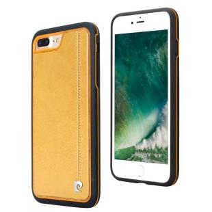 Pierre Cardin silicone coque Yellow pour Apple iPhone 7/8 Plus (8719273230480)