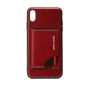 Pierre Cardin silicon coque pour iPhone Xs Max - Rouge (8719273277942)