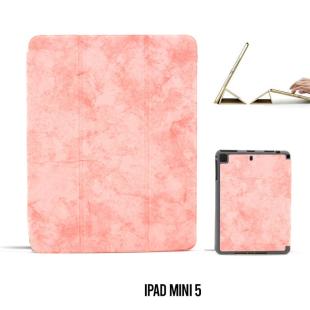 Etui pour Apple iPad Mini 5 -  Rose - Marbre