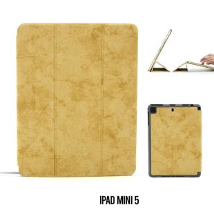 Etui pour Apple iPad Mini 5 -  Marron - Marbre
