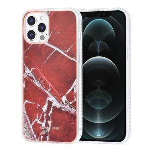 UNIQ Accessory  Coque pour Apple iPhone 12 Pro Max - Marble Red