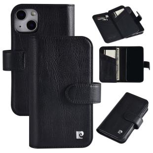 Pierre Cardin Etui pour iPhone 13 Mini   - Porte-cartes pour 6 cartes - Fermeture magnétique - Noir