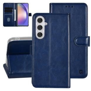 UNIQ Accessory Étui pour Samsung Galaxy A54 5G - Porte-cartes pour 3 cartes - Fermeture magnétique -Bleu