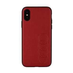 Audi Etui pour Apple iPhone Xs Max - TT Serie Rouge - Sythetic leather