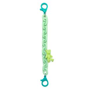 Color Chain (corde) pendentif support de téléphone chaîne colorée pour sac à dos portefeuille vert