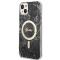 Set Guess coque rigide Marble MagSafe + Chargeur iPhone 14 Plus 6.7 noir/noir