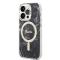 Set Guess Coque + Chargeur iPhone 14 Pro 6.1 noir/noir coque rigide Marble MagSafe