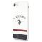 US Polo pour iPhone 7/8/SE 2020 / SE 2022white/white Tricolor Pattern Collection