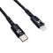 Câble Wozinsky Câble USB Type C - Lightning Charge rapide 18W 2m noir 