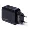 Chargeur USB Wozinsky avec 2 ports 20 W noir