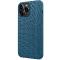 Nillkin Super Frosted Shield coque renforcée, housse pour iPhone 13 Pro, bleu