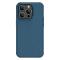 Nillkin Super Frosted Shield Pro Coque magnétique pour iPhone 14 Pro avec MagSafe magnétique bleu