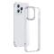 Baseus Crystal Phone Coque Armor pour iPhone 13 Pro Max avec Gel Frame gris 