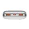 Powerbank Baseus Pro 20000mAh 22.5W blanc avec câble USB Type A - USB Type C 3A 0.3m 