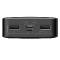 Powerbank à charge rapide Baseus Bipow 20000mAh 15W noir + USB-A - Câble micro USB 0,25m noir 