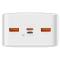 Powerbank à charge rapide Baseus Bipow 30000mAh 20W blanc + USB-A - Câble micro USB 0,25m blanc 