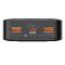 Powerbank à charge rapide Baseus Bipow 20000mAh 20W noir + USB-A - Câble micro USB 0,25m noir 