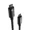 Câble USB C - USB C 480Mb/s 240W 1m Baseus Tungsten Or - noir