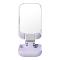 Support de téléphone réglable Baseus Seashell Series avec miroir - violet