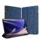 Coque Dux Ducis Domo avec support pour Samsung Galaxy Tablette S9 FE - bleu