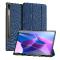Dux Ducis pour tablette pliable Domo avec fonction Smart Sleep Lenovo Tablette P12 Pro bleu