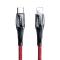 Joyroom USB Type C - Câble Lightning Charge rapide 20W 2.4A 1.2m rouge 