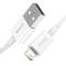 Baseus Supérieur Câble USB - Lightning 2,4A 0,25 m Blanc 