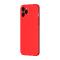 Baseus Liquid Silica Gel Coque Flexible  pour iPhone 12 Pro Max Bright red 