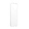 Baseus Frosted Glass Coque Hard avec a flexible frame pour iPhone 12 Pro Max White 