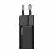 Chargeur rapide Baseus Super Si 1C USB Type C 20 W Power Delivery noir 