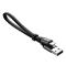 Câble USB / Lightning portable Baseus Nimble Flat avec boucle 2A 0