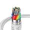 Câble Joyroom USB - Lightning 2.4A 0.25 m blanc 
