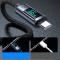 Câble USB C - USB A 66W 1,2m avec affichage LED Joyroom - noir