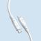 Câble Dudao , câble USB Type C - Lightning 6A 65W PD blanc 