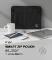 Ringke Smart Zip Pouch étui universel pour ordinateur portable, tablette , support, sac, organisateur, beige