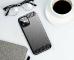 Carbon Coque Flexible Cover TPU Coque pour iPhone 12 mini noir