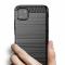 Etui en carbone avec étui souple en TPU pour Samsung Galaxy A22 5G noir