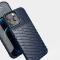Thunder Coque Flexible résistante Rugged Cover TPU pour iPhone 13 Pro Max bleu