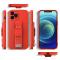 Étui à corde Gel Lanyard Cover Sac à main Lanyard Xiaomi Redmi Note 9 Pro / Redmi Note 9S rouge