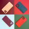 Coque pour iPhone 11 Pro Card Wallet Silicone Air Bag Armor Coque Orange