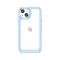 Coque Outer Space pour iPhone 13 couverture rigide avec cadre en gel bleu
