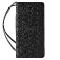 Magnet Strap Coque pour iPhone 12 Pro Max Pouch Wallet + Mini Lanyard Pendentif Noir