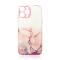 Coque en marbre pour iPhone 12 Pro Gel Cover Marble Rose