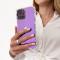 Coque Aurora pour iPhone 13 Pro Max Neon Gel Cover Violet