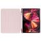 Stand Tablet Case Smart Cover pour iPad 10.2 '' 2021 avec fonction stand rose