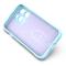 Magic Shield Coque pour iPhone 13 Pro housse blindée souple bleu clair