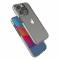 Coque Spring Coque pour iPhone 14 Pro coque en silicone avec un cadre bleu clair