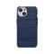 Coque Flexible Carbone motif carbone pour iPhone 15 - bleu