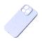 Coque en silicone compatible MagSafe pour coque en silicone pour iPhone 15 Pro - Bleu