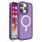 Coque Magnetic Color Matte pour iPhone 15 Pro Max - Violet